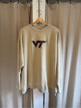 Chicka-d Virginia Tech Crew Neck Sweatshirt- XL